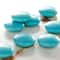 12 Pack: Turquoise Dyed Howlite Lentil Beads, 20mm by Bead Landing™